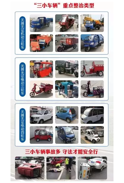 “三小車輛”禁行